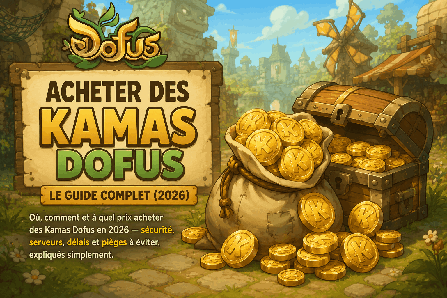 Acheter des Kamas Dofus : le guide complet (2026)